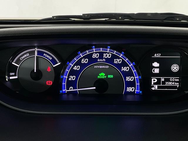 ソリオバンディット ハイブリッドＳＶ　全方位モニター／両側パワスラ／ツートンルーフ／セーフティサポート（ＤＣＢＳ／誤発進抑制／車線逸脱警報／アダプティブクルコン／ＬＥＤヘッド・フォグ／シートヒーター／純正８型ナビ／Ｂｌｕｅｔｏｏｔｈ／（12枚目）