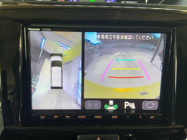 ソリオバンディット ハイブリッドＳＶ　全方位モニター／両側パワスラ／ツートンルーフ／セーフティサポート（ＤＣＢＳ／誤発進抑制／車線逸脱警報／アダプティブクルコン／ＬＥＤヘッド・フォグ／シートヒーター／純正８型ナビ／Ｂｌｕｅｔｏｏｔｈ／（19枚目）