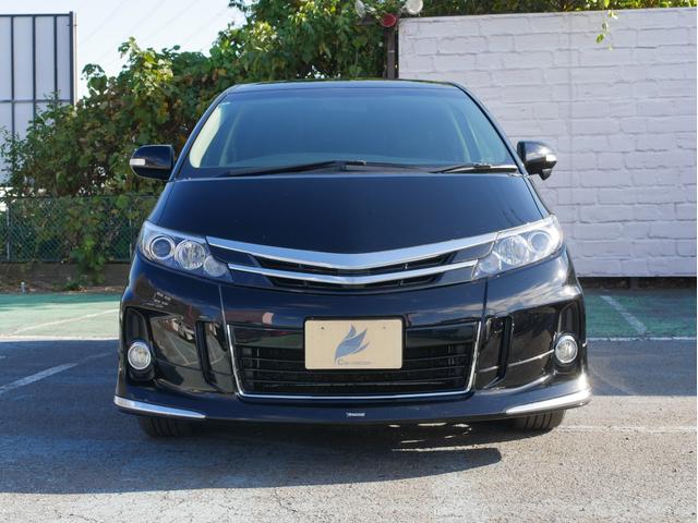 エスティマ アエラス　レザーパッケージ　３列７人乗り／本革シート／パワーシート／快適温熱シート／ＡＬＰＩＮＥ製８型ナビ／ＡＬＰＩＮＥ製フリップダウンモニターＤＶＤ／地デジＴＶ／Ｂｌｕｅｔｏｏｔｈ／モデリスタフロントエアロ／寒冷地仕様／ＥＴＣ（3枚目）