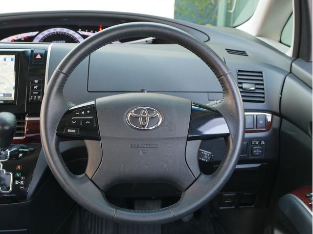 エスティマ アエラス　レザーパッケージ　３列７人乗り／本革シート／パワーシート／快適温熱シート／ＡＬＰＩＮＥ製８型ナビ／ＡＬＰＩＮＥ製フリップダウンモニターＤＶＤ／地デジＴＶ／Ｂｌｕｅｔｏｏｔｈ／モデリスタフロントエアロ／寒冷地仕様／ＥＴＣ（24枚目）