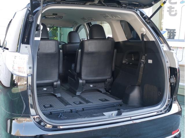 エスティマ アエラス　レザーパッケージ　３列７人乗り／本革シート／パワーシート／快適温熱シート／ＡＬＰＩＮＥ製８型ナビ／ＡＬＰＩＮＥ製フリップダウンモニターＤＶＤ／地デジＴＶ／Ｂｌｕｅｔｏｏｔｈ／モデリスタフロントエアロ／寒冷地仕様／ＥＴＣ（66枚目）