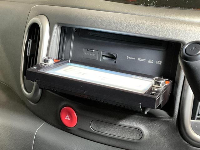 キューブ ライダー　ブラックライン　実走行４００ｋｍ／ＨＩＤヘッド／外装ダーククロームメッキ加飾・ライダー専用エアロバンパー／１６インチ光輝ＡＷ／プラズマクラスター付ＡＡＣ／インテリジェントキー・プッシュスタート／純正ナビ／ＥＴＣ（17枚目）