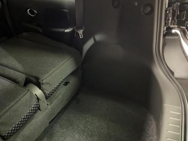 キューブ ライダー　ブラックライン　実走行４００ｋｍ／ＨＩＤヘッド／外装ダーククロームメッキ加飾・ライダー専用エアロバンパー／１６インチ光輝ＡＷ／プラズマクラスター付ＡＡＣ／インテリジェントキー・プッシュスタート／純正ナビ／ＥＴＣ（37枚目）