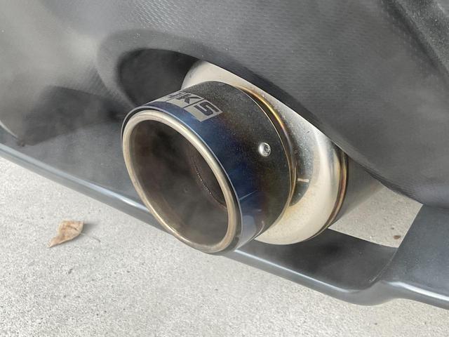 ＢＲＺ ＳＴＩ　スポーツ　最終後期Ｈ型／ＳＴＩスポーツＰＫＧ／クルコン／トルセンＬＳＤ／ＬＥＤヘッド／ＳＴＩ１８インチＡＷ／Ｂｒｅｍｂｏ製ブレーキ／ＳＴＩ専用シート／ＫＥＮＷＯＯＤ製ナビ／ＥＴＣ／※ＨＫＳ製マフラー（65枚目）