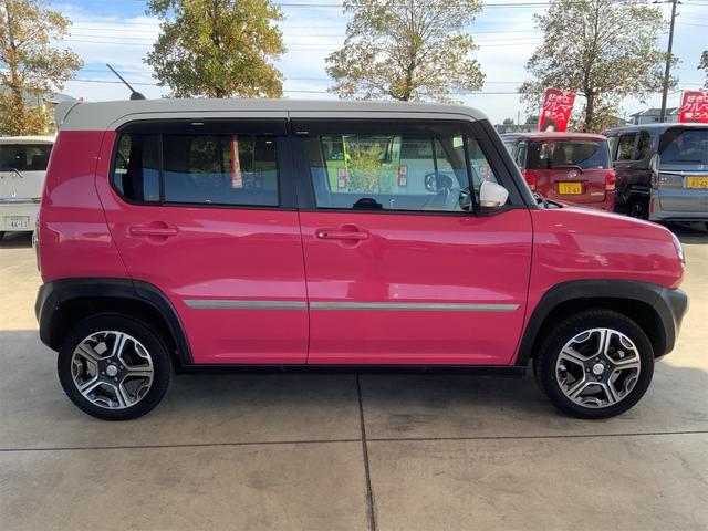 ハスラー Ｘターボ　スマホ連携ナビ　バックカメラ　２トーンホワイトルーフ　Ｂｌｕｅｔｏｏｔｈ　ステアリングスイッチ　ＨＩＤヘッド　レーダーブレーキサポート　衝突軽減　ターボ　スマートキー　プッシュスタート　ＥＴＣ（4枚目）