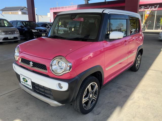 ハスラー Ｘターボ　スマホ連携ナビ　バックカメラ　２トーンホワイトルーフ　Ｂｌｕｅｔｏｏｔｈ　ステアリングスイッチ　ＨＩＤヘッド　レーダーブレーキサポート　衝突軽減　ターボ　スマートキー　プッシュスタート　ＥＴＣ（7枚目）