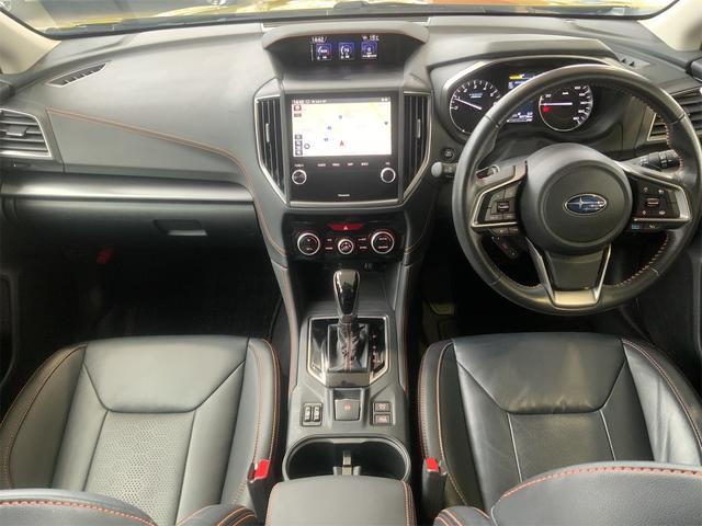 XV 2.0e-L アイサイト ブラックレザーセレクション セイフティプラス 黒革 ナビ サイド・バックカメラ Bluetooth シートヒーター・メモリ パワーシート LEDヘッド ATハイビーム ETC 17インチAW(15枚目)