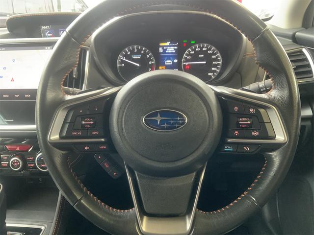 XV 2.0e-L アイサイト ブラックレザーセレクション セイフティプラス 黒革 ナビ サイド・バックカメラ Bluetooth シートヒーター・メモリ パワーシート LEDヘッド ATハイビーム ETC 17インチAW(16枚目)