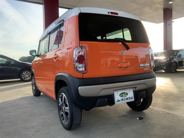 ハスラー Ｘターボ　ルーフレール　ドラレコ　ナビ　バックカメラ　ＥＴＣ　ツートンホワイトルーフ　ＨＩＤヘッド　スマートキー　プッシュスタート　レーダーブレーキ　４ＷＤ　ターボ　誤発進抑制　ワンセグＴＶ　シートヒーター（9枚目）