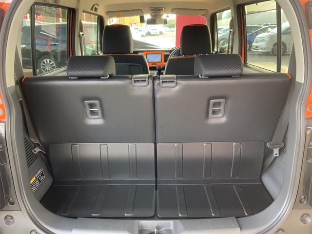 ハスラー Ｘターボ　ルーフレール　ドラレコ　ナビ　バックカメラ　ＥＴＣ　ツートンホワイトルーフ　ＨＩＤヘッド　スマートキー　プッシュスタート　レーダーブレーキ　４ＷＤ　ターボ　誤発進抑制　ワンセグＴＶ　シートヒーター（18枚目）