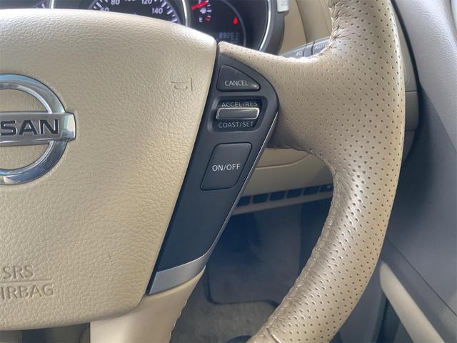 ムラーノ ２５０ＸＶ　ＦＯＵＲ　１オーナー　サンルーフ　ベージュ革シート　ナビ　サイド・バックカメラ　パワーシート　スマートキー　プッシュスタート　ＥＴＣ　Ｂｌｕｅｔｏｏｔｈ　フルセグ　クルコン　シートヒーター　ＨＩＤヘッド（34枚目）