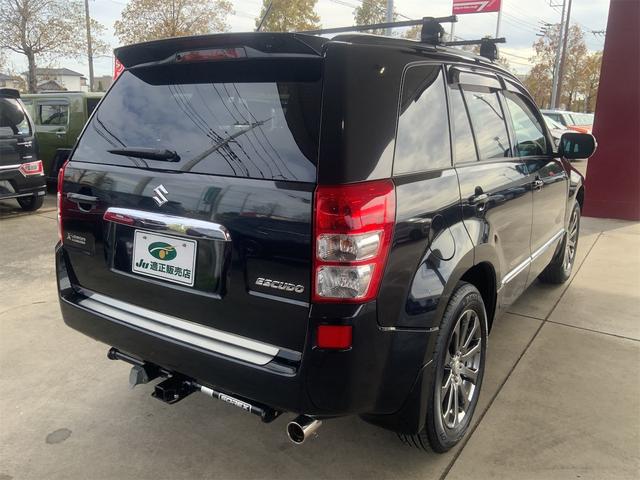 エスクード クロスアドベンチャー 1オーナー サンルーフ ナビ Bluetooth バックカメラ ETC ルーフキャリア ヒッチメンバー スマートキー ルーフレール HIDヘッド ESP 18インチAW LEDイルミ付きフォグ(8枚目)