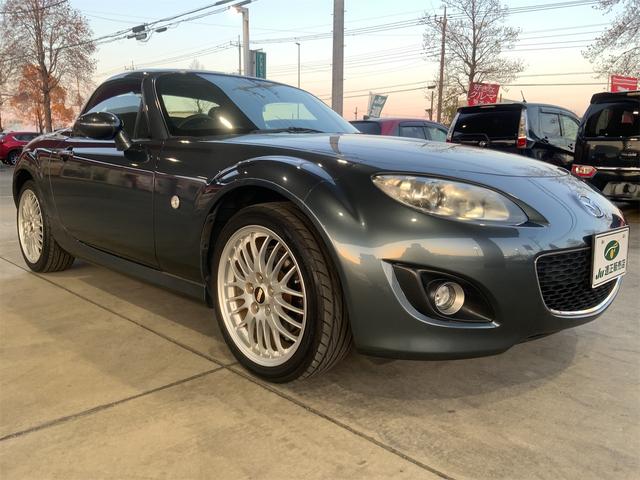 ロードスター ＶＳ　ＲＨＴ　Ｒパッケージ　ＲＥＣＡＲＯシート　ＢＢＳ製１７インチＡＷ　アルカンターラ革コンビシート　タワーバー　ナビ　ＥＴＣ　バックカメラ　シートヒーター　ステアリングスイッチ　パドルシフト　ＨＩＤヘッド　フォグ（6枚目）