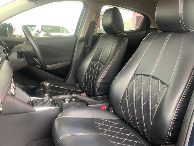 デミオ ＸＤツーリング　６ＭＴ　マツコネ　ＬＥＤヘッド　ＥＴＣ　Ｂｌｕｅｔｏｏｔｈ　クルコン　スマートキー　プッシュスタート　ＵＳＢ　ＳＤ　フォグ　シートカバー　フルセグ地デジＴＶ　ステアリングスイッチ　衝突軽減　Ｐガラス（13枚目）