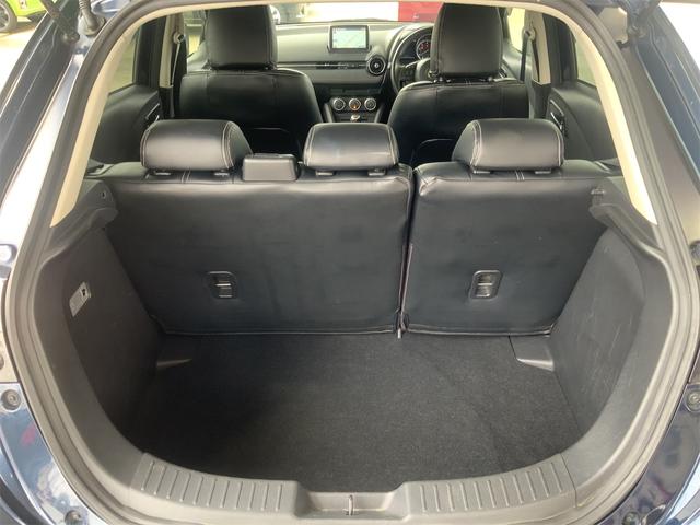 デミオ ＸＤツーリング　６ＭＴ　マツコネ　ＬＥＤヘッド　ＥＴＣ　Ｂｌｕｅｔｏｏｔｈ　クルコン　スマートキー　プッシュスタート　ＵＳＢ　ＳＤ　フォグ　シートカバー　フルセグ地デジＴＶ　ステアリングスイッチ　衝突軽減　Ｐガラス（18枚目）