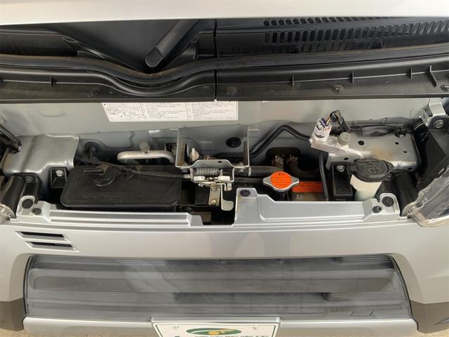 ハイゼットカーゴ クルーズＳＡＩＩＩ　ＬＥＤヘッドライト　ビジネスパック　純正オーディオ　スマートアシスト　ＡＴハイビーム　キーレス　衝突軽減　ＣＤ・ＡＵＸ　電動格納ミラー　パワーウインドウ　リアベンチシート　コーナーセンサー　ＬＫＡ（23枚目）