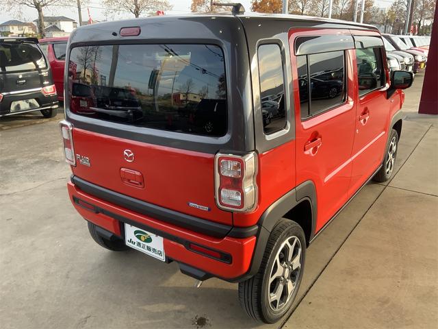 フレアクロスオーバー ハイブリッドＸＳ　前後ドラレコ　２トーンカラー　全方位カメラ　セーフティＰＫＧ　ＡＴ杯ビーム　衝突軽減　誤発進抑制　ナビ　Ｂｌｕｅｔｏｏｔｈ　フルセグ地デジＴＶ　シートヒーター　ＬＥＤ　スマートキー　プッシュスタート（8枚目）