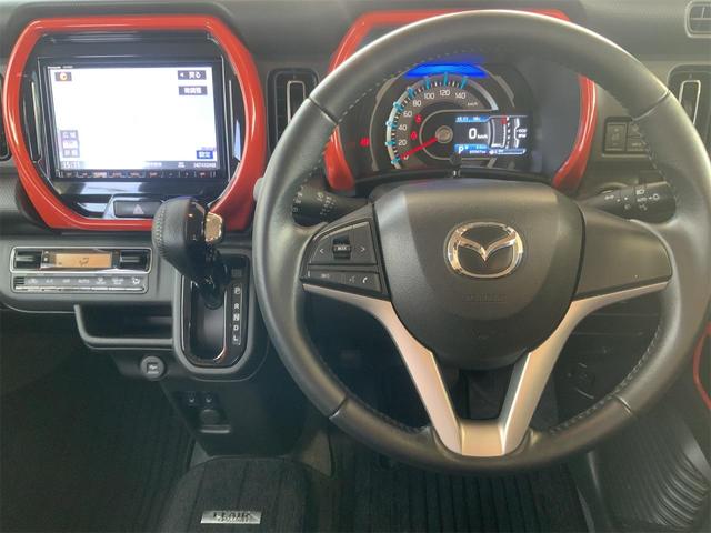 フレアクロスオーバー ハイブリッドＸＳ　前後ドラレコ　２トーンカラー　全方位カメラ　セーフティＰＫＧ　ＡＴ杯ビーム　衝突軽減　誤発進抑制　ナビ　Ｂｌｕｅｔｏｏｔｈ　フルセグ地デジＴＶ　シートヒーター　ＬＥＤ　スマートキー　プッシュスタート（17枚目）