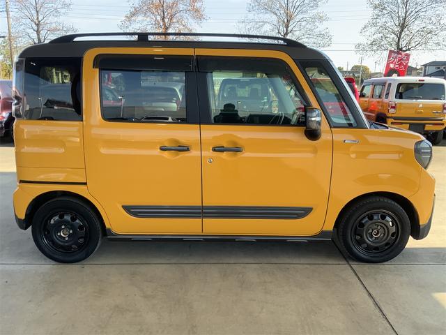 スペーシアギア ハイブリッドXZ ターボ 2トーンカラー セーフティサポート LEDヘッド ナビ ETC Bluetooth コーナーセンサー スマートキー 両側電動 クルコン 4WD ATハイビーム 衝突軽減 誤発進抑制 LKA(4枚目)