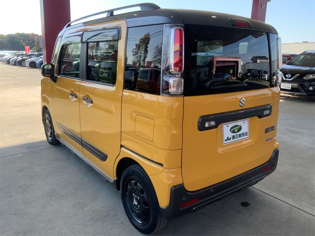 スペーシアギア ハイブリッドXZ ターボ 2トーンカラー セーフティサポート LEDヘッド ナビ ETC Bluetooth コーナーセンサー スマートキー 両側電動 クルコン 4WD ATハイビーム 衝突軽減 誤発進抑制 LKA(9枚目)