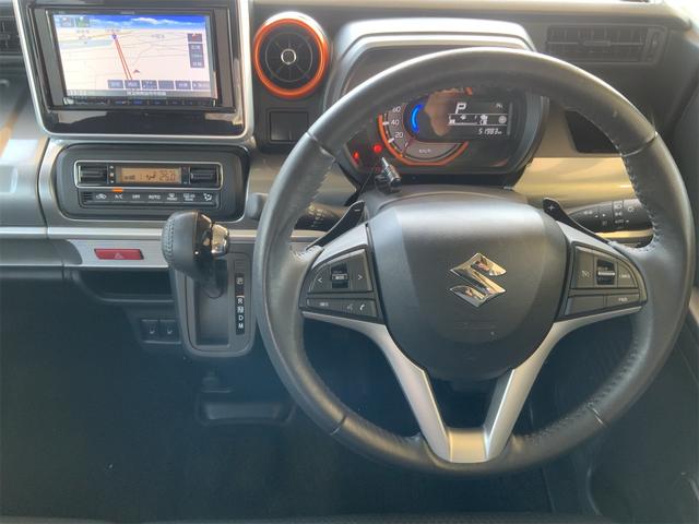 スペーシアギア ハイブリッドXZ ターボ 2トーンカラー セーフティサポート LEDヘッド ナビ ETC Bluetooth コーナーセンサー スマートキー 両側電動 クルコン 4WD ATハイビーム 衝突軽減 誤発進抑制 LKA(16枚目)