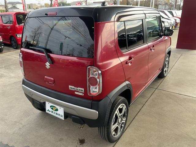 ハスラー Xターボ ドラレコ ナビ バックカメラ シートヒーター ブラックルーフ レーダーブレーキサポート 誤発進抑制 HIDヘッド スマートキー プッシュスタート 15インチAW ターボ エネチャージ フォグライト(8枚目)