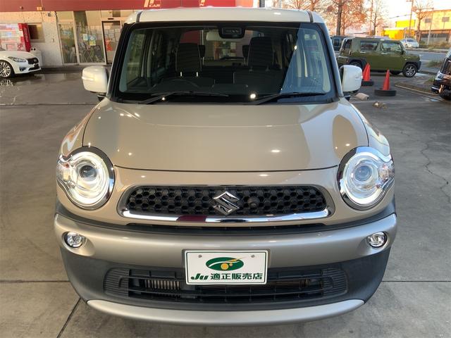 クロスビー ハイブリッドＭＺ　１オーナー　全方位カメラ　２トーンホワイトルーフ　セーフティサポート　ナビ　Ｂｌｕｅｔｏｏｔｈ　ＬＥＤヘッド　クルコン　ＥＴＣ　シートヒーター　スマートキー　プッシュスタート　フルセグ地デジＴＶ（2枚目）