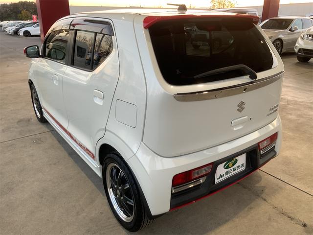 アルトターボＲＳ ベースグレード　５ＡＧＳ　レーダーブレーキ　誤発進抑制　ＨＩＤヘッド　ナビ　バックカメラ　ＥＴＣ　スマートキー　プッシュスタート　ＵＳＢ・ＳＤ　シートヒーター　ワンセグＴＶ　ステアリングスイッチ　１５インチＡＷ（9枚目）