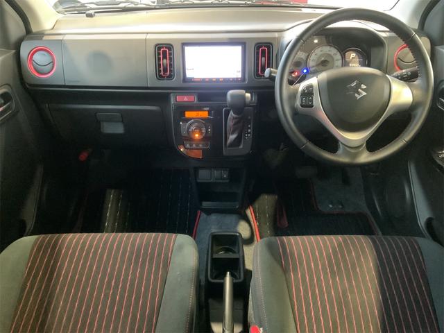 アルトターボＲＳ ベースグレード　５ＡＧＳ　レーダーブレーキ　誤発進抑制　ＨＩＤヘッド　ナビ　バックカメラ　ＥＴＣ　スマートキー　プッシュスタート　ＵＳＢ・ＳＤ　シートヒーター　ワンセグＴＶ　ステアリングスイッチ　１５インチＡＷ（15枚目）