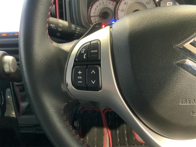 アルトターボＲＳ ベースグレード　５ＡＧＳ　レーダーブレーキ　誤発進抑制　ＨＩＤヘッド　ナビ　バックカメラ　ＥＴＣ　スマートキー　プッシュスタート　ＵＳＢ・ＳＤ　シートヒーター　ワンセグＴＶ　ステアリングスイッチ　１５インチＡＷ（32枚目）