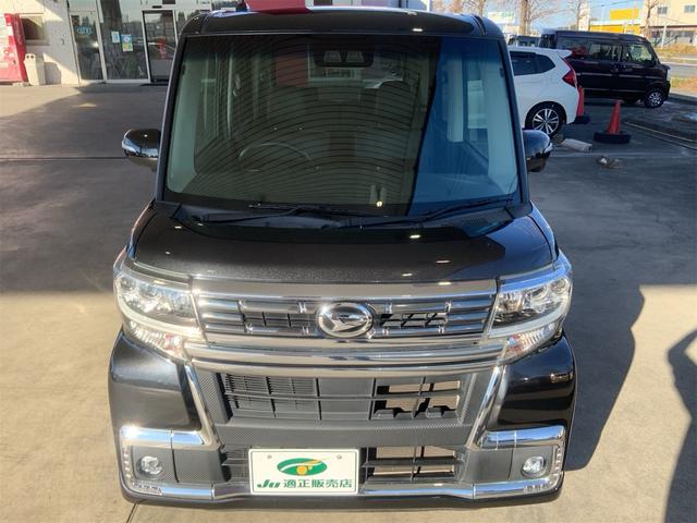 タント カスタムＲＳ　トップエディションＳＡＩＩＩ　前後ドラレコ　ブラックパック　ターボ　ＬＥＤヘッド　両側電動　専用ビルトインナビ　バックカメラ　シートヒーター　スマアシ３　コーナーセンサー　ＡＴハイビーム　ＥＴＣ　Ｂｌｕｅｔｏｏｔｈ（2枚目）