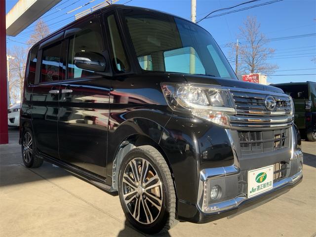 タント カスタムＲＳ　トップエディションＳＡＩＩＩ　前後ドラレコ　ブラックパック　ターボ　ＬＥＤヘッド　両側電動　専用ビルトインナビ　バックカメラ　シートヒーター　スマアシ３　コーナーセンサー　ＡＴハイビーム　ＥＴＣ　Ｂｌｕｅｔｏｏｔｈ（6枚目）
