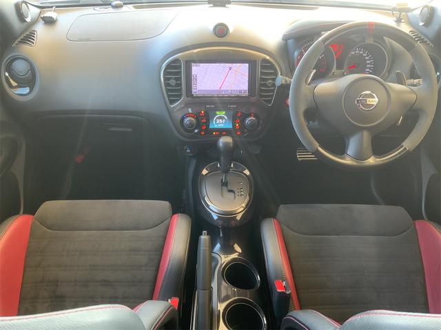 ジューク ニスモ RS NISMOスポーツリセッティング 全方位カメラ DIATONEナビ・ツィーター サブウーファー ドラレコ タナベタワーバー エンジンスターター ETC2・0 18インチAW スマートキー HID(15枚目)