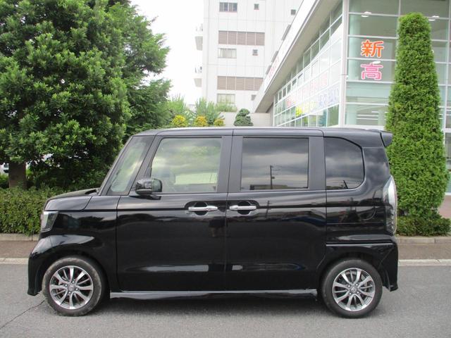 Ｎ－ＢＯＸカスタム Ｌ　バックカメラ　ＥＴＣ　純正ナビ　衝突被害軽減ブレーキ　両側電動スライドドア　シートヒーター　盗難防止装置（15枚目）