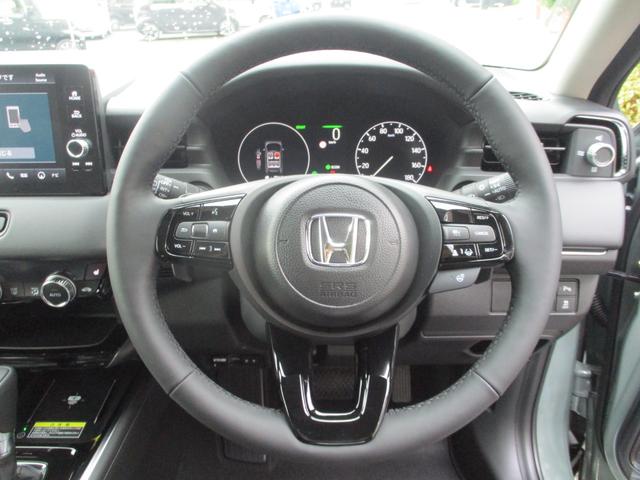 ヴェゼル ｅ：ＨＥＶ　Ｚ　純正ナビ　バックカメラ　Ｂｌｕｅｔｏｏｔｈ接続　障害物センサー　パワーテールゲート　ＥＴＣ　ワイヤレス充電　シートヒーター　電子パーキング　ＬＥＤオートヘッドライト（6枚目）