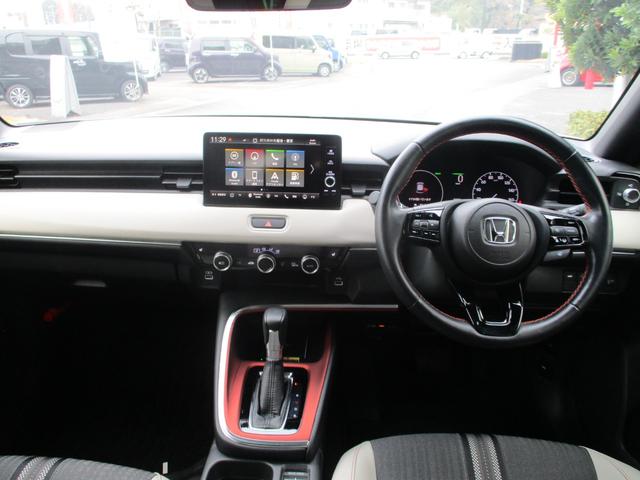 ヴェゼル e:HEVPLaY バックカメラ ETC 衝突被害軽減ブレーキ シートヒーター 純正ナビ 前後ドライブレコーダー サンルーフ 盗難防止装置(5枚目)