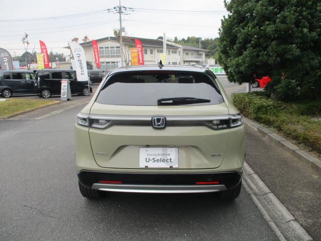 ヴェゼル e:HEVPLaY バックカメラ ETC 衝突被害軽減ブレーキ シートヒーター 純正ナビ 前後ドライブレコーダー サンルーフ 盗難防止装置(14枚目)