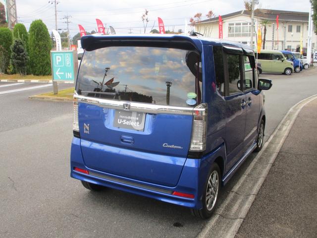 N-BOXカスタム G・Lパッケージ フルセグ CD/DVD 片側電動スライドドア Bluetoothオーディオ ETC バックカメラ HIDヘッドライト 純正アルミ オートリトラミラー(2枚目)