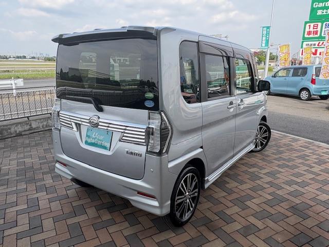 タント カスタムＲＳ　トップエディションＳＡＩＩＩ　ＥＴＣ　シートヒーター　レーンアシスト　プッシュスタート　両側パワースライドドア　ＴＶ　バックカメラ　フォグライト　純正アルミ（5枚目）