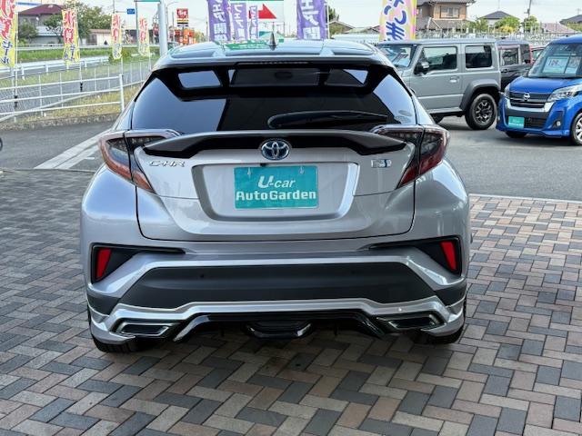 Ｃ－ＨＲ Ｇ　モデリスタエアロ　ハーフレザーシート　ナビ　ＴＶ　バックカメラ　ＥＴＣ　ドラレコ　フォグライト　純正アルミ（8枚目）