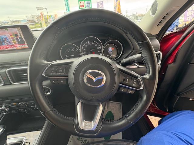 ＣＸ－５ ＸＤ　Ｌパッケージ　ナビ　フルセグＴＶ　ＢＯＳＥサウンドシステム　３６０度ビューモニタ－　フロントパーキングセンサー　純正アルミホイール　ディーゼル（15枚目）