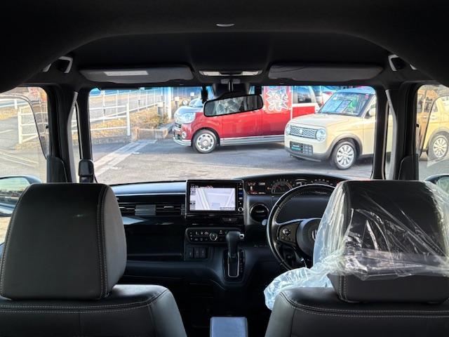 Ｎ－ＢＯＸカスタム Ｌターボ　８インチ純正ナビ　バックカメラ　ＴＶ　ＥＴＣ　両側パワースライドドア　プッシュスタート　ホンダセンシング　クルーズコントロール　フォグライト（22枚目）