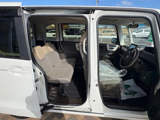 N-BOX L・スロープ 純正ナビ バックカメラ ETC クルーズコントロール 左側電動スライドドア プッシュスタート(5枚目)