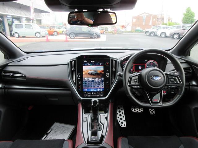 ＷＲＸ Ｓ４ ＳＴＩスポーツＲ　ＥＸ　純正オプションハーフレザー電動レカロシート　１１．６インチセンターインフォメーションディスプレイ　純正ＳＤナビ・フルセグＴＶ　フロント・左サイド・バックカメラ　ＥＴＣ　純正ドラレコ　シートヒーター（12枚目）