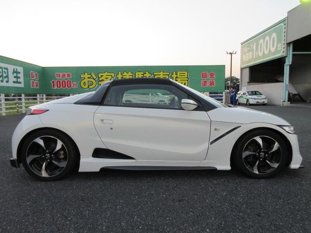 Ｓ６６０ α　【修復歴無し】無限エアロ　無限マフラー　無限フロアマット　ＨＫＳ車高調　ハーフレザーシート　ディスプレイモニター　スカイサウンドスピーカー　ＬＥＤヘッドライト　クルーズコントロール（6枚目）