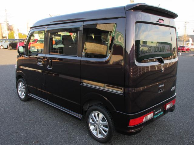 エブリイワゴン ＰＺターボ　【修復歴無し】　社外ＳＤナビ・フルセグＴＶ　バックカメラ　ＥＴＣ　ドライブレコーダー　左後パワースライドドア　レーダーブレーキサポート　キセノンライト　フォグランプ　純正１４インチＡＷ　スマートキー（3枚目）