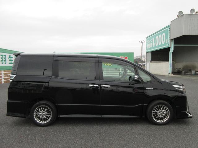 ヴォクシー ハイブリッドZS 煌II 【修復歴無し】 モデリスタフロントアンダーエアロ 社外9型SDナビ・フルセグTV 社外フリップダウンモニター バックカメラ ETC 両側PSD 社外前後ドラレコ セーフティセンス 前席シートヒーター(6枚目)