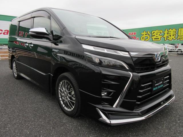 ヴォクシー ハイブリッドZS 煌II 【修復歴無し】 モデリスタフロントアンダーエアロ 社外9型SDナビ・フルセグTV 社外フリップダウンモニター バックカメラ ETC 両側PSD 社外前後ドラレコ セーフティセンス 前席シートヒーター(7枚目)