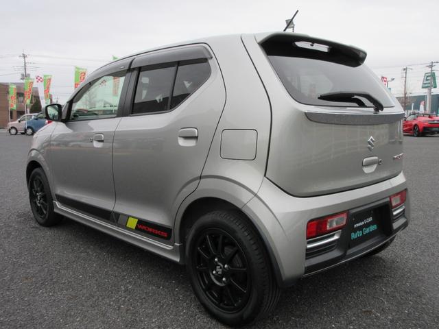 アルトワークス ベースグレード 【修復歴無し】 ケンウッドSDナビ・フルセグTV ケンウッドフロントツイーター ケンウッド前後ドラレコ 社外ETC 社外レーダー探知機 純正RECAROシート キセノンライト 純正15インチAW(3枚目)