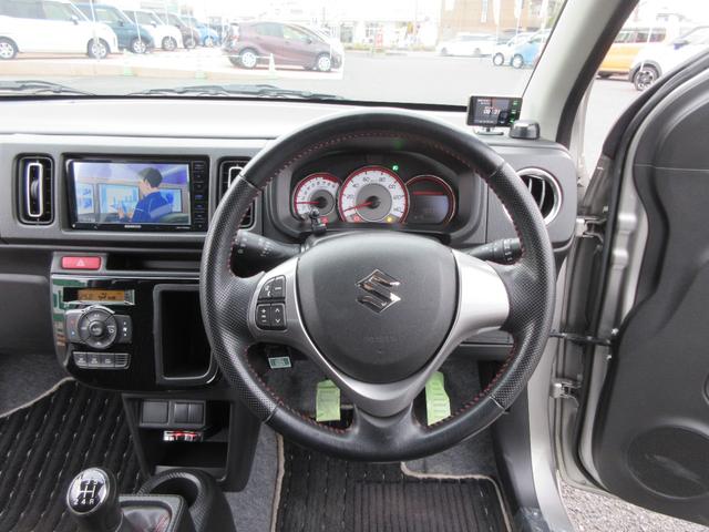 アルトワークス ベースグレード 【修復歴無し】 ケンウッドSDナビ・フルセグTV ケンウッドフロントツイーター ケンウッド前後ドラレコ 社外ETC 社外レーダー探知機 純正RECAROシート キセノンライト 純正15インチAW(17枚目)